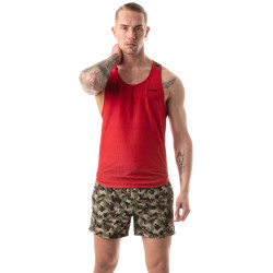 LEADER Débardeur CAMO RACER Rouge